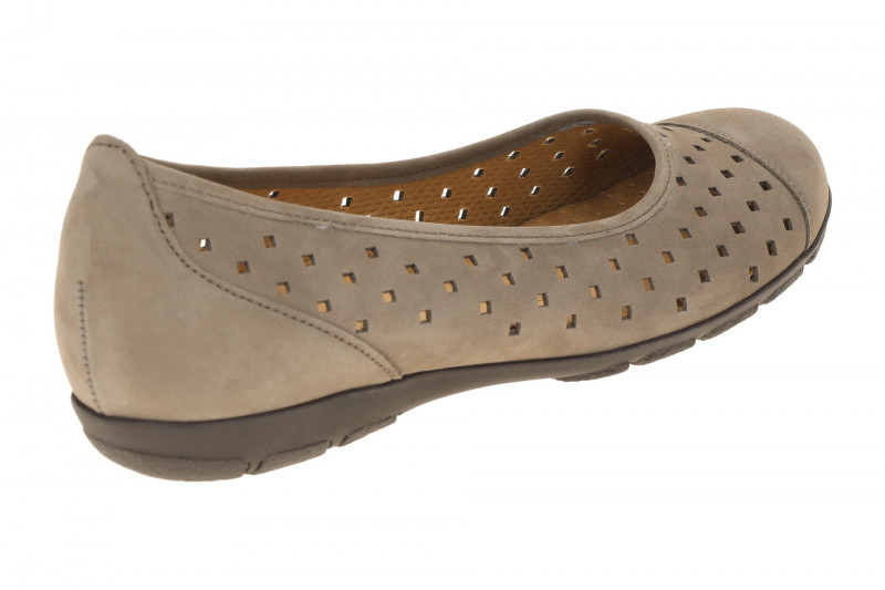 Gabor Slipper Ballerina grau braun 84.169.19