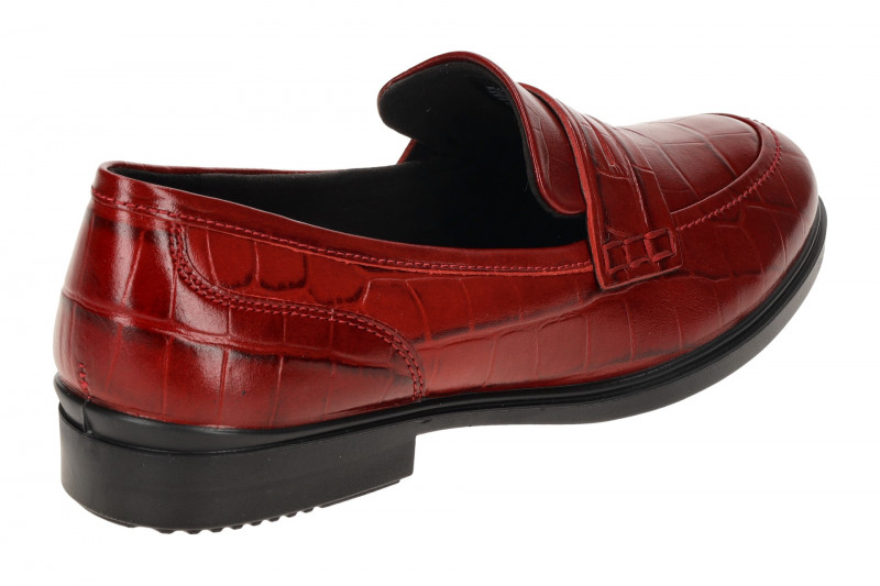Ecco Dress Classic Slipper Loafer rot brick 209803