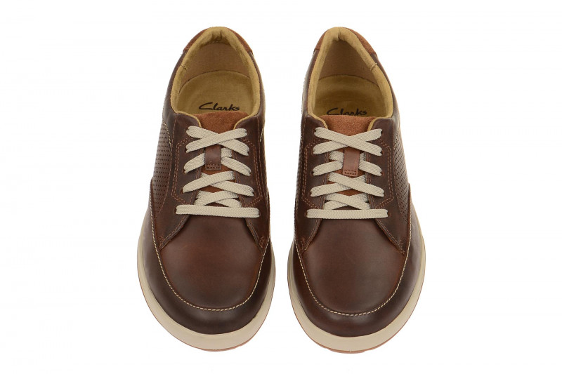 Clarks Stafford Park Schuhe braun tan