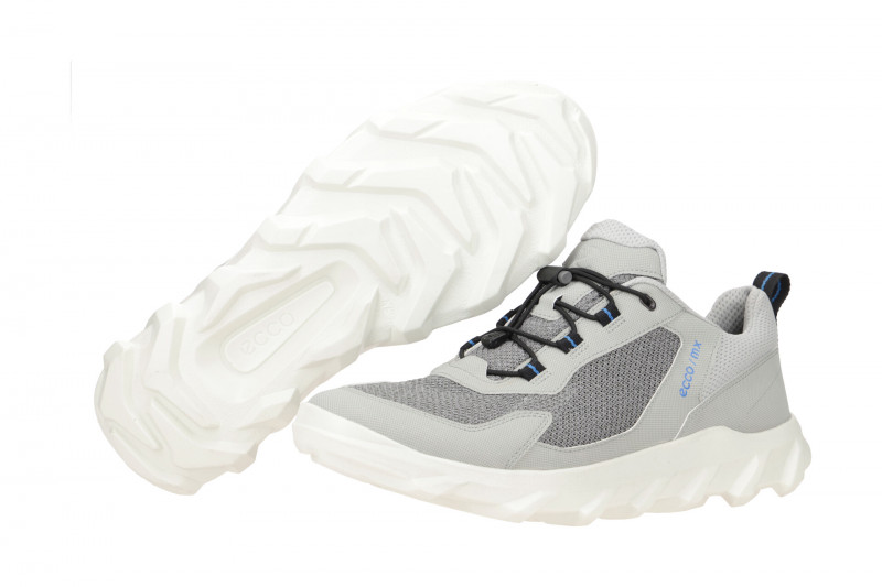 Ecco MX Schuhe grau concrete Herren Sneakers 820264