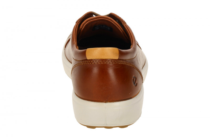 Ecco Soft 7 Schuhe braun cognac Herren