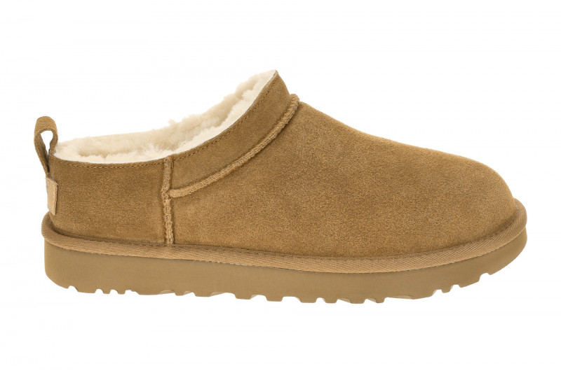 UGG Classic Micro Boots Slipper braun chestnut Warmfutter
