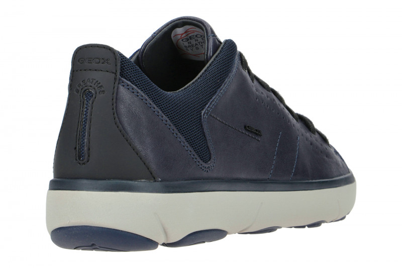 Geox Nebula Y Schnür Schuhe blau grau U948FA