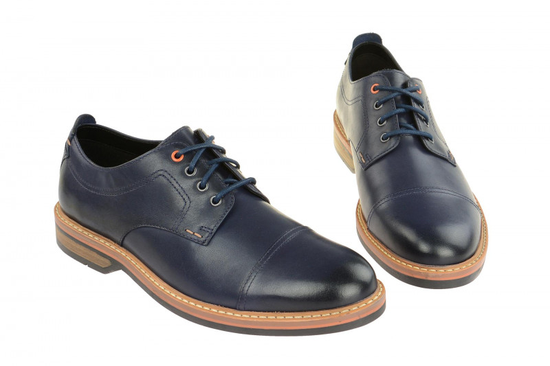 Clarks Pitney Cap Schuhe dunkel-blau