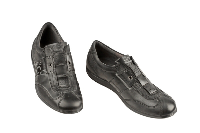 Ecco Urban Light Slipper schwarz Herrenschuhe