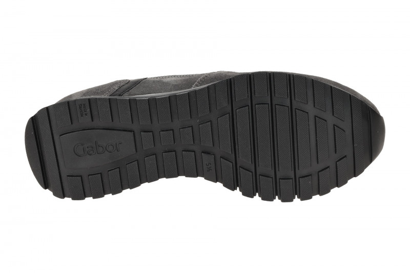 Gabor comfort Sneaker Schuhe grau silber H-Weite 76.378.40