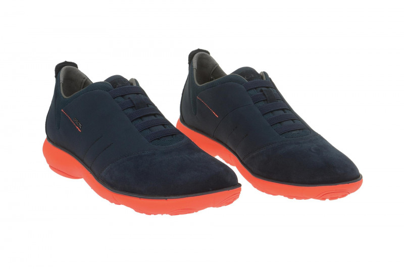 Geox Nebula Schuhe blau Sohle orange