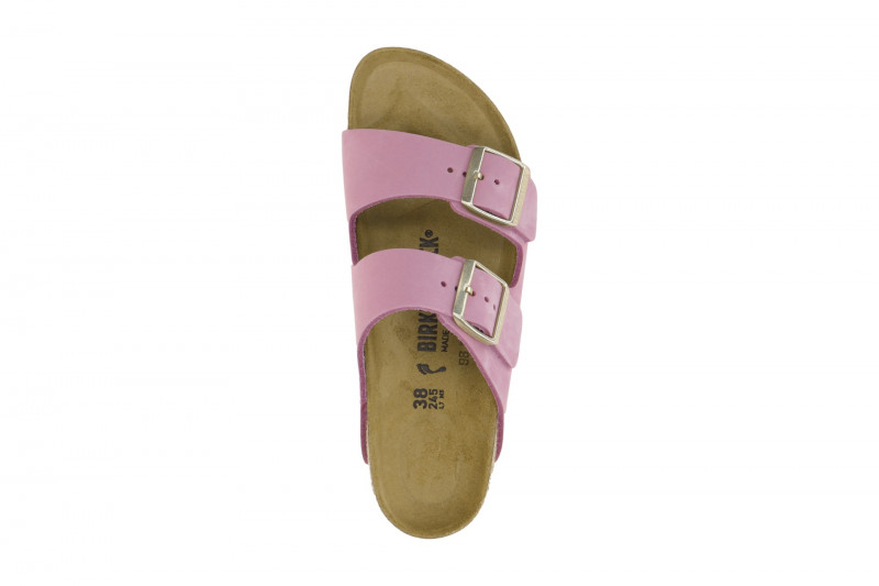 Birkenstock Arizona BS Pantolette lila crocus Nubuk SCHMAL 1028024