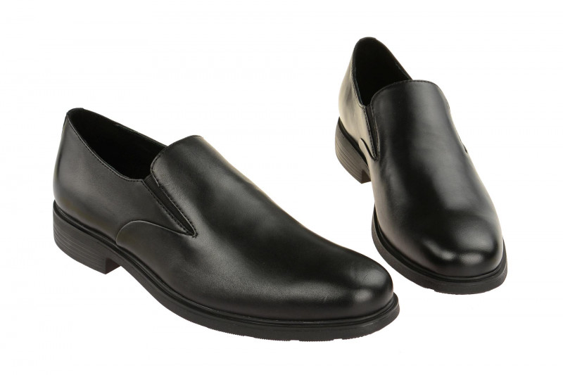 Geox Dublin Slipper Schuhe schwarz
