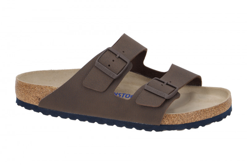 Birkenstock Arizona Pantolette dunkelbraun Normal Weit 1020401