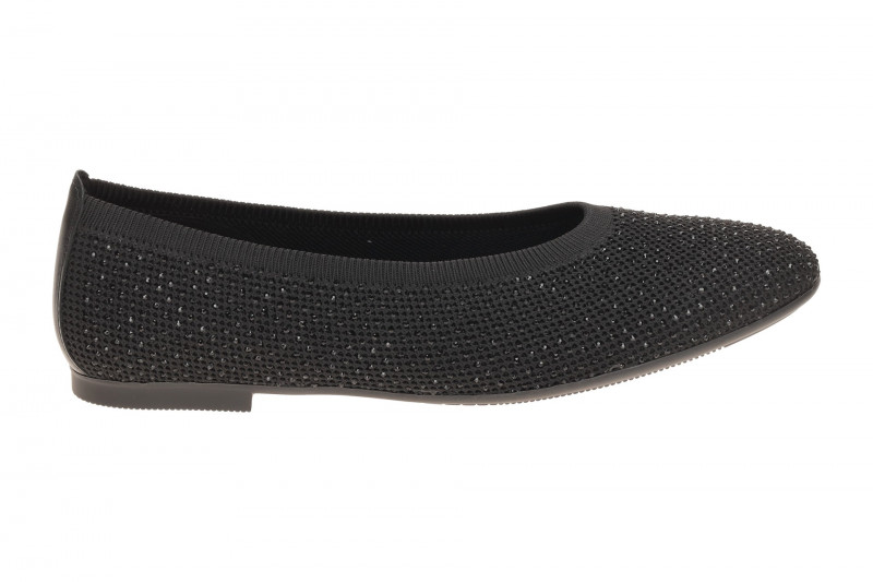 Gabor Ballerina schwarz Strass Funkel-Effekt 84.146.47