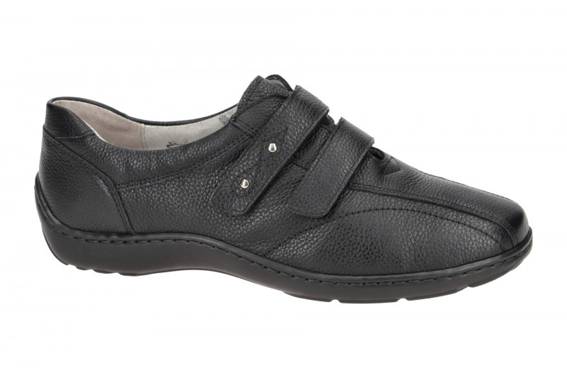 Waldläufer Henni Slipper Damen schwarz 496301