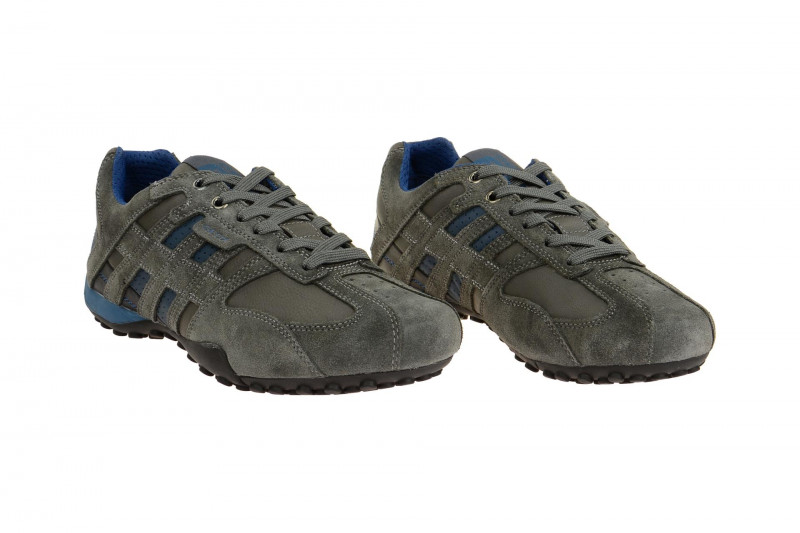 Geox Snake Schuhe grau blau U4207K 022EK C9004