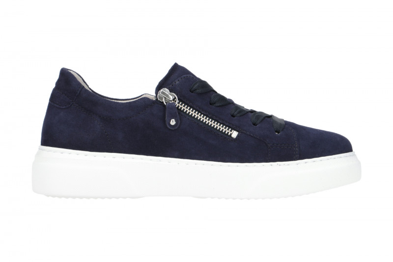 Gabor Schuhe blau Damen Sneakers 314