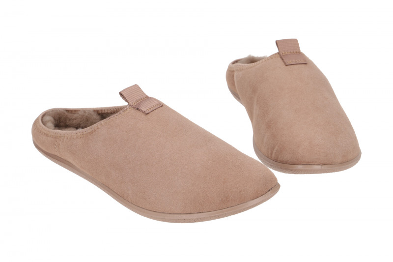 ecco Easy Damen warmfutter Hausschuhe braun Gr 35