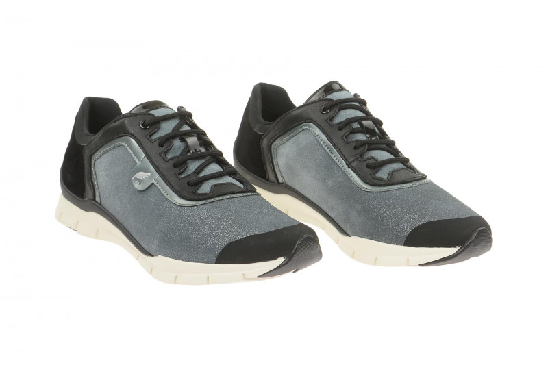 Geox Sukie Schuhe grau Glitter D62F2B