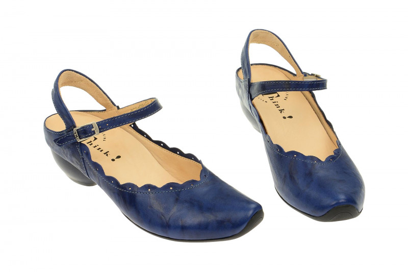 Think Aida Sling Pumps capri blau 4-84247-84