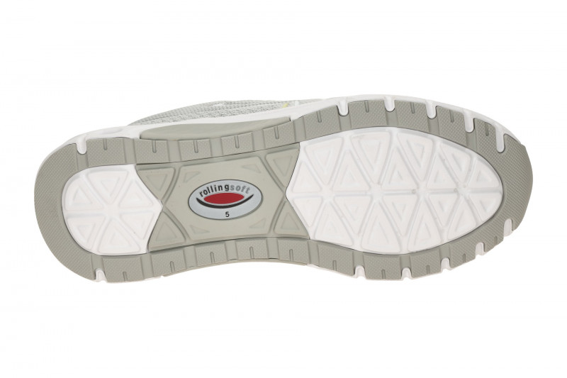 Gabor RollingSoft Schuhe grau Häkeloptik 86.984.22