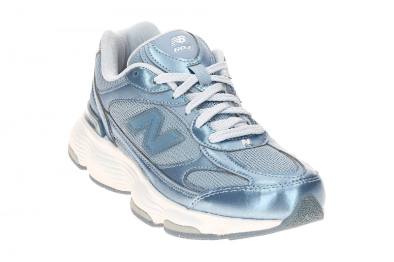 New Balance 603 Schuhe Sneaker blau grau metallic Damen