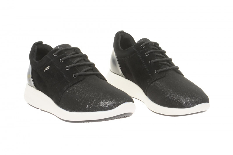 Geox Ophira Schuhe schwarz Glitter D621CA