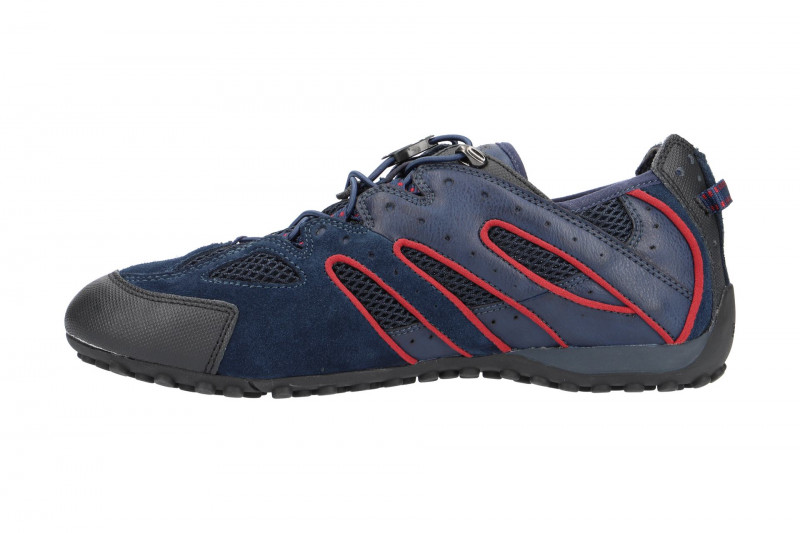 Geox Snake Schuhe blau rot U4207J 02214 C4E7W