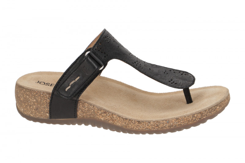 Josef Seibel Pantolette Natalya 17 schwarz Zehentrenner