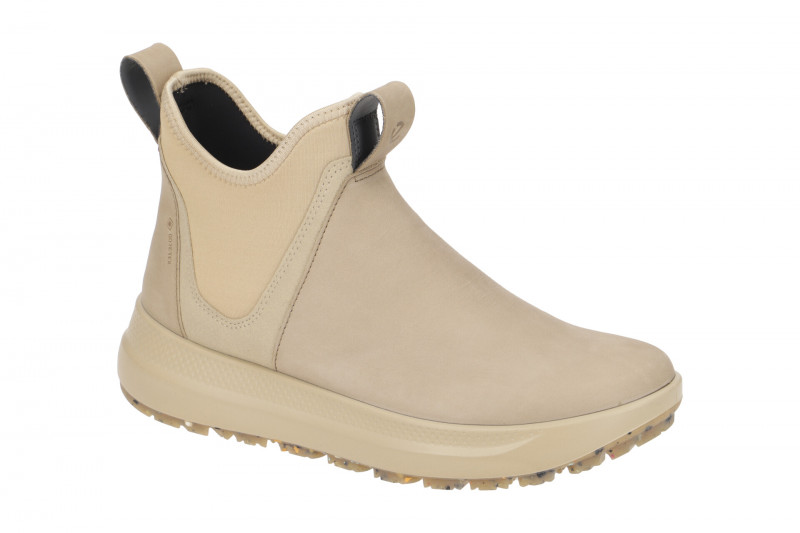 Ecco Solice Chelsea Stiefelette beige GORE-TEX