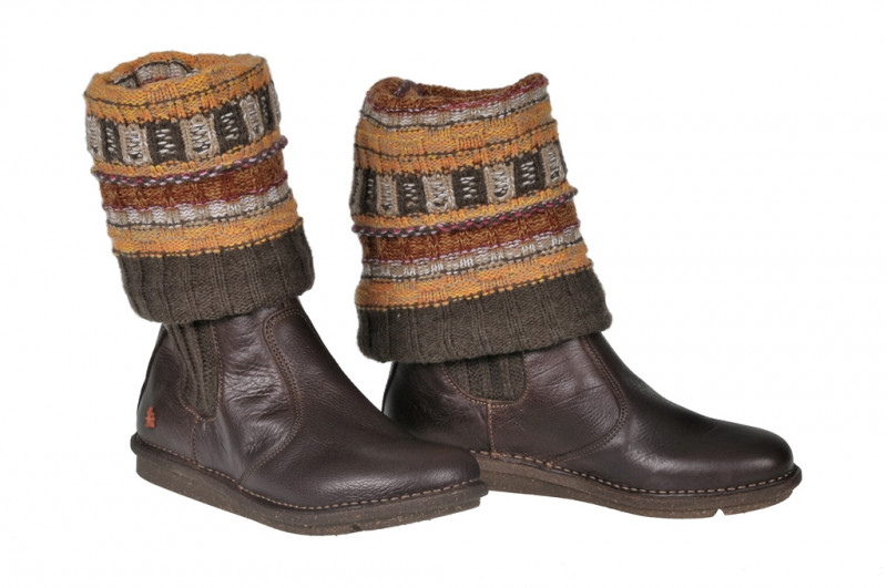 art Stiefelette I Dance in gaucho moka dunkelbraun 0968