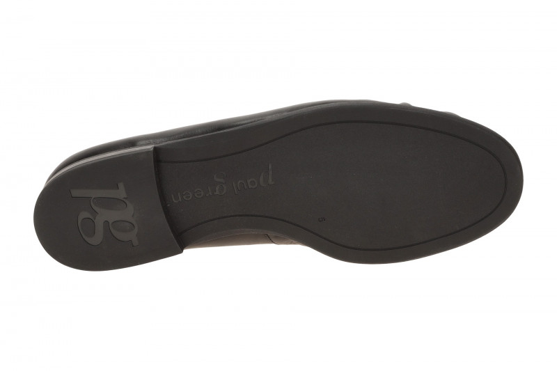 Paul Green Schuhe Slipper schwarz Loafer 1228
