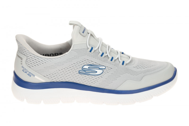 Skechers Summits Schuhe grau blau SLIP-INS 233045