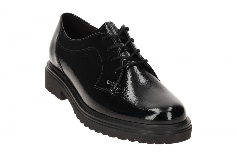 Gabor Davos Schuhe schwarz Lack 52.555.97