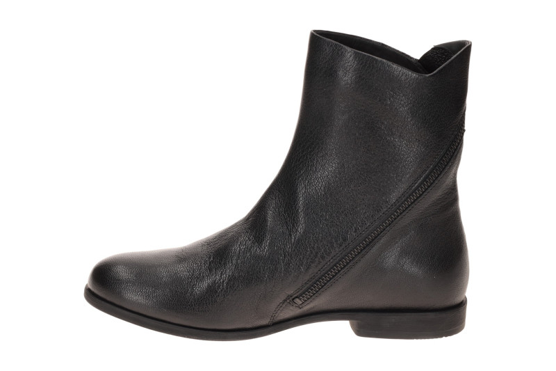 Think Agrat 2 Stiefelette schwarz Zip asymmetrisch 1417