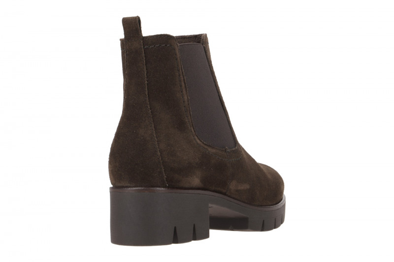 Gabor Stiefelette dunkelbraun Velour 31.710.18