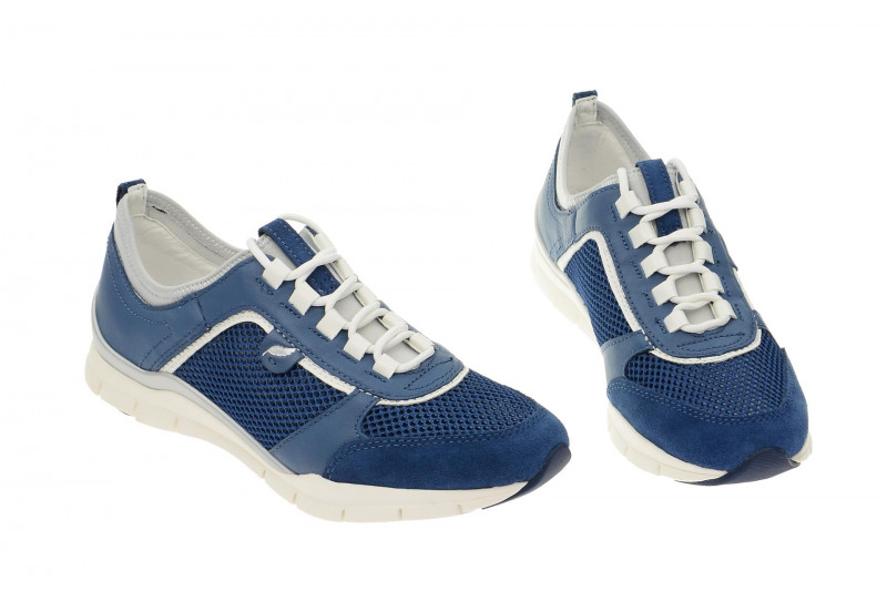 Geox Respira Sukie B Sneakers in blau Demenschuhe