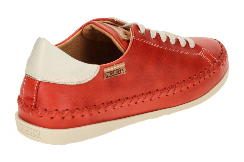 Pikolinos Soller Schuhe rot peach W8B-6531