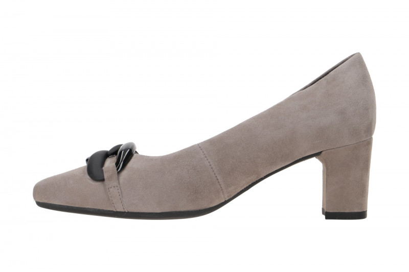 Gabor comfort Pumps grau fumo Kette 32.153.33