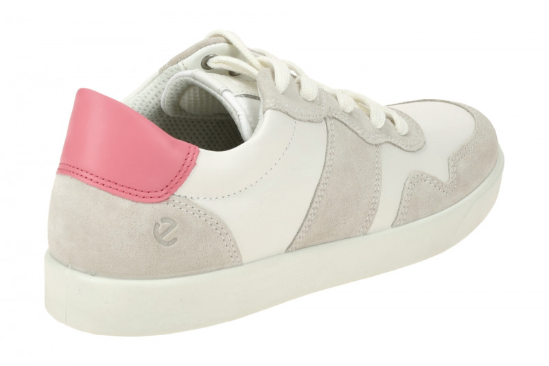 ecco Street Lite Schuhe Sneaker weiß Nubuck 212873
