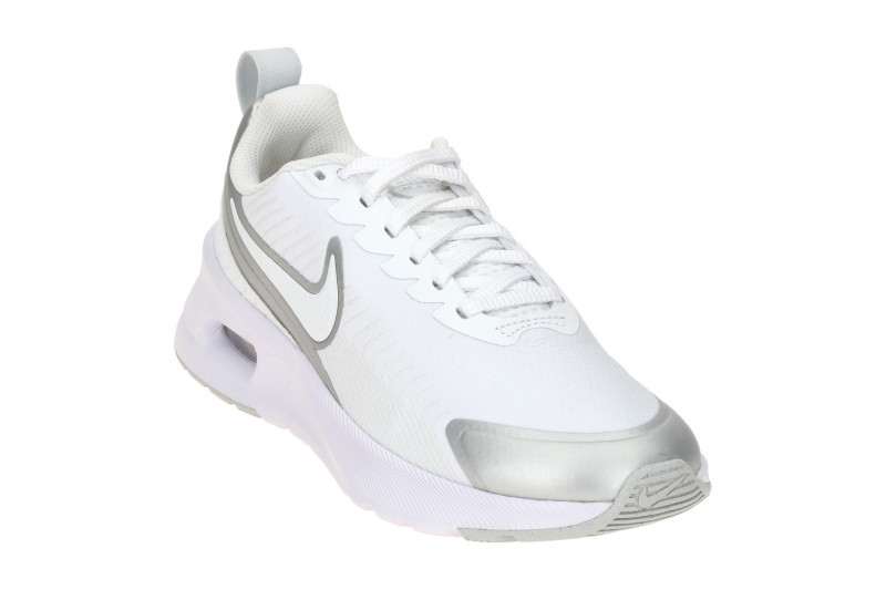 NIKE AIR MAX Nuaxis Schuhe weiß silber metallic Damen