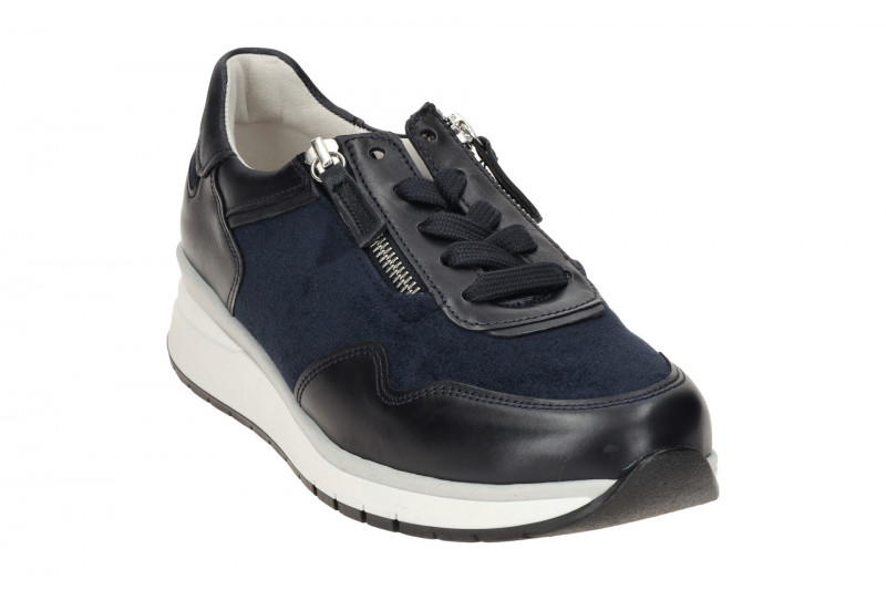 Gabor comfort Schuhe Sneaker blau K-Weite 46.308.66