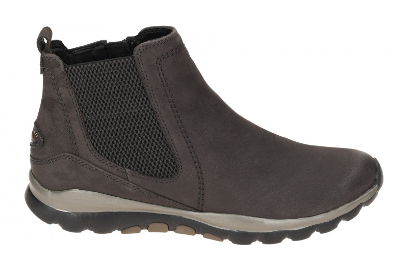 Gabor RollingSoft Stiefelette grau Chelsea Stil 56.860.39