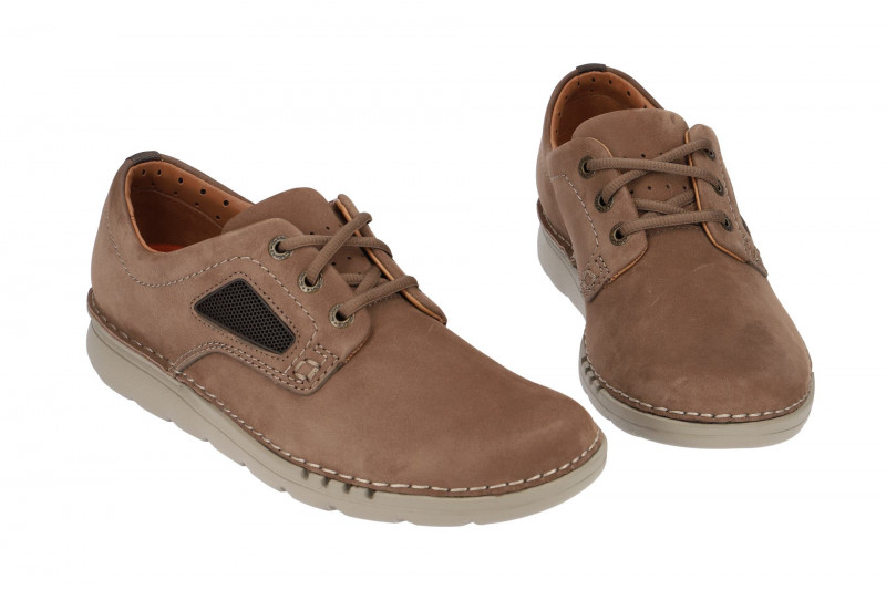 Clarks UnNature Schuhe braun olive