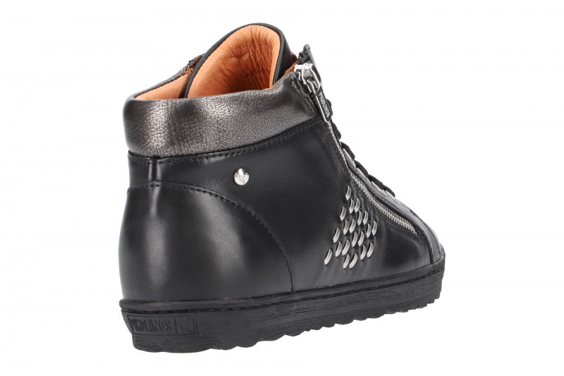 Pikolinos Lagos Schuhe schwarz silber 901-8723