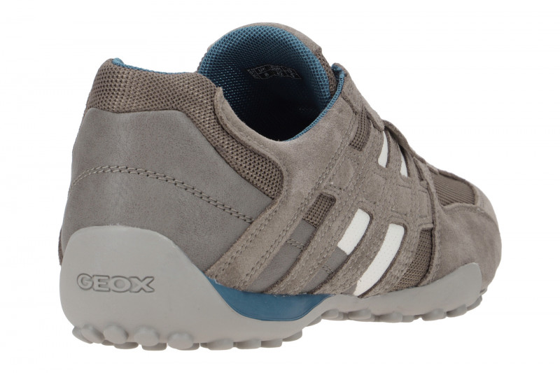 Geox Snake Slipper Schuhe grau dove U4207L