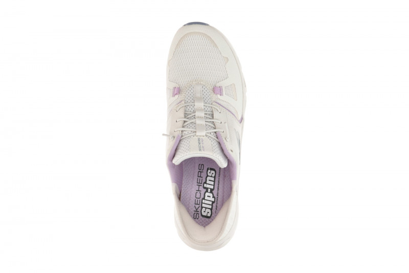 Skechers Glide Step Schuhe weiß creme SLIP INS 150420