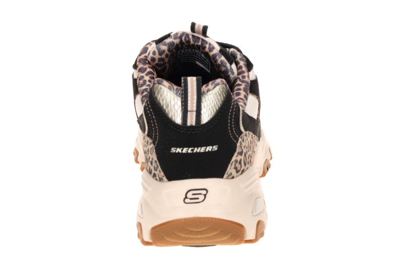 Skechers D´Lites Schuhe schwarz Leo 150877
