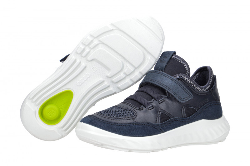 Ecco SP.1 Lite Kinderschuhe blau Klett GORE-TEX 712762