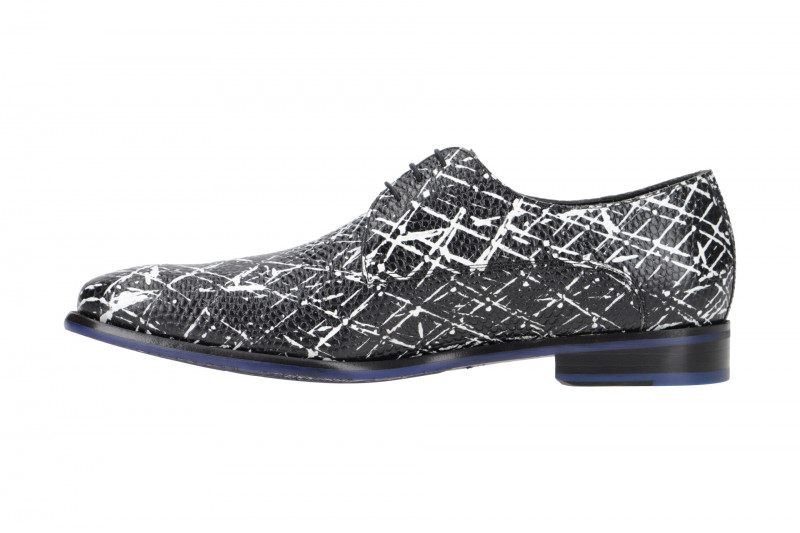 Floris van Bommel Schuhe schwarz weiß 18159