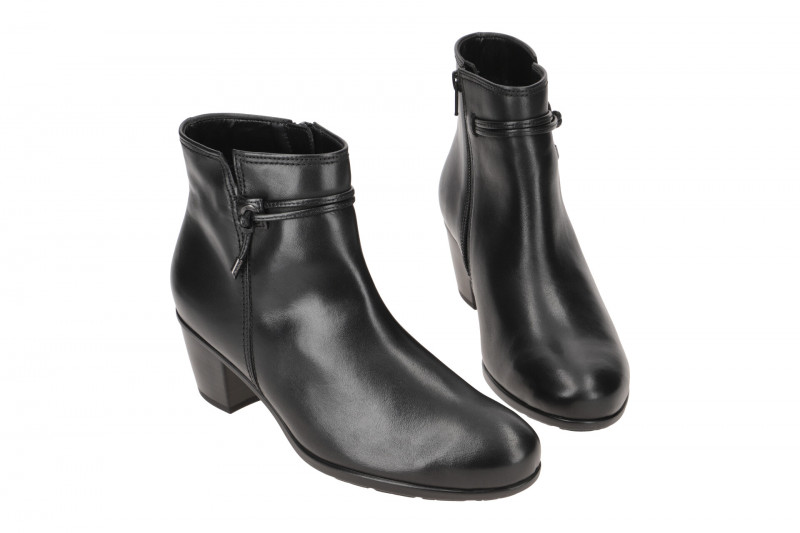 Gabor Stiefelette schwarz Glattleder 75.522.27