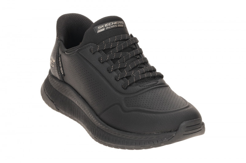 Skechers Bobs Squad 4 Slipper Schuhe schwarz SLIP-INS