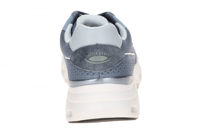 Gabor RollingSoft Schuhe blau Häkeloptik 86.984.26